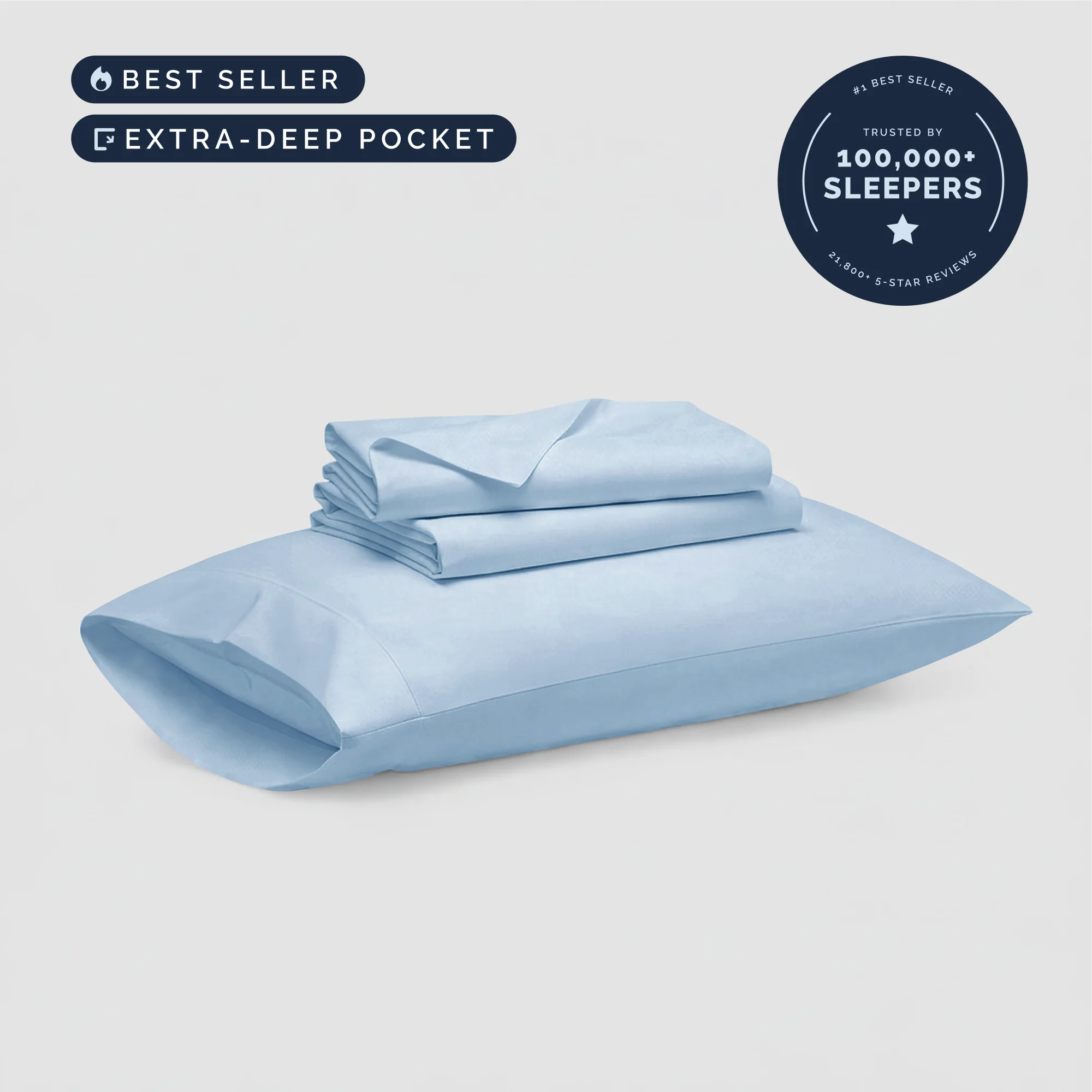 4 Piece Deep Pocket Sheet Set - Image 128