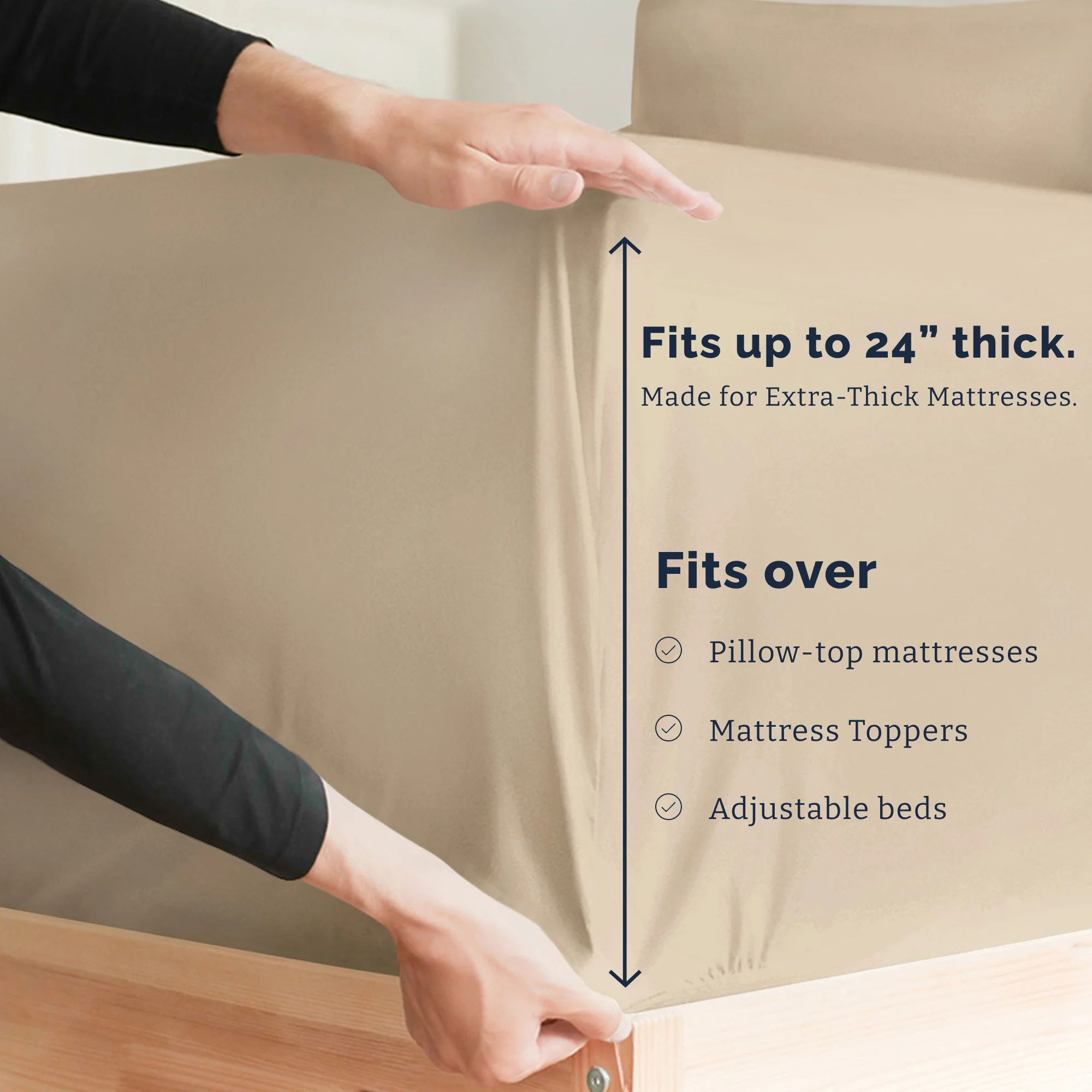 4 Piece Deep Pocket Sheet Set - Image 43