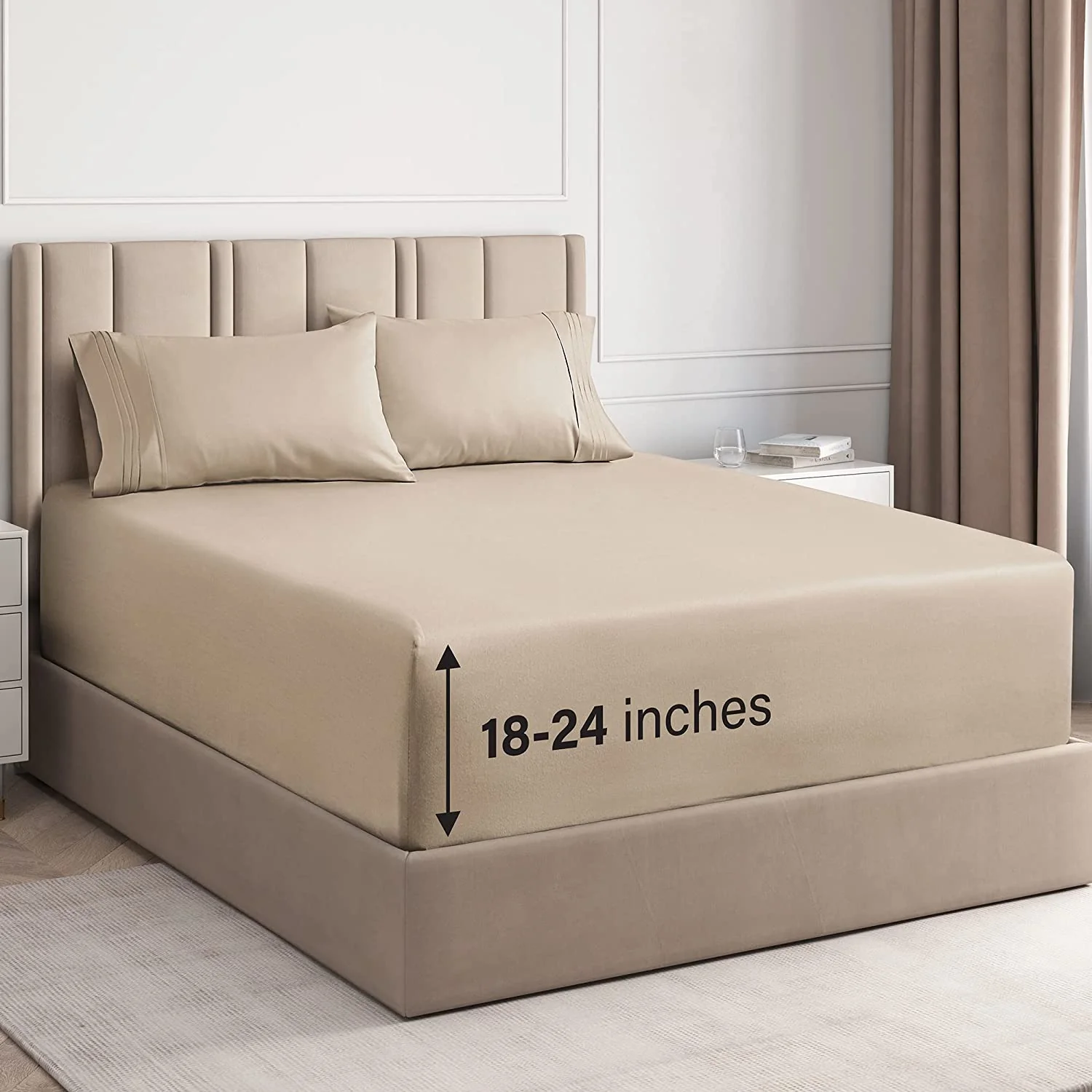 6 Piece Deep Pocket Sheet Set - Image 17