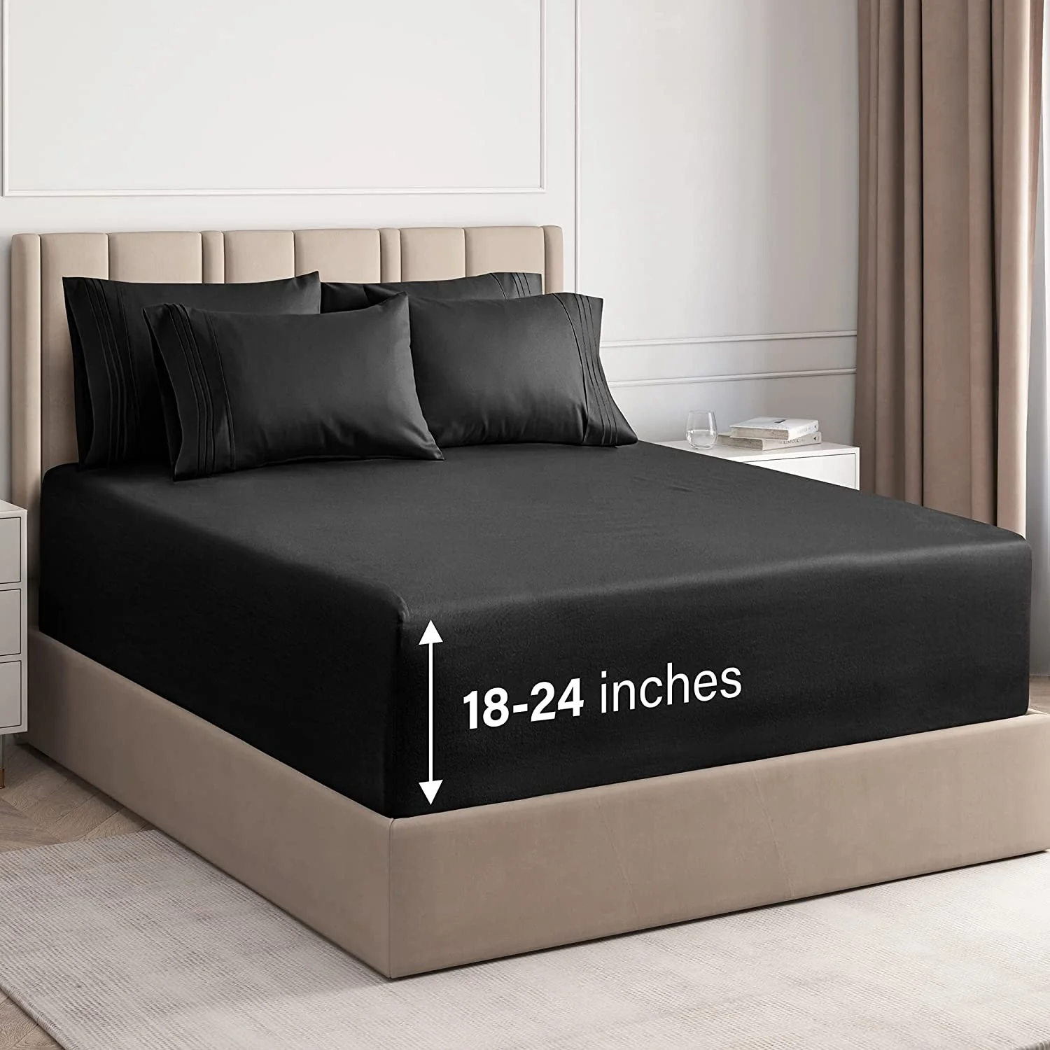6 Piece Deep Pocket Sheet Set - Image 28
