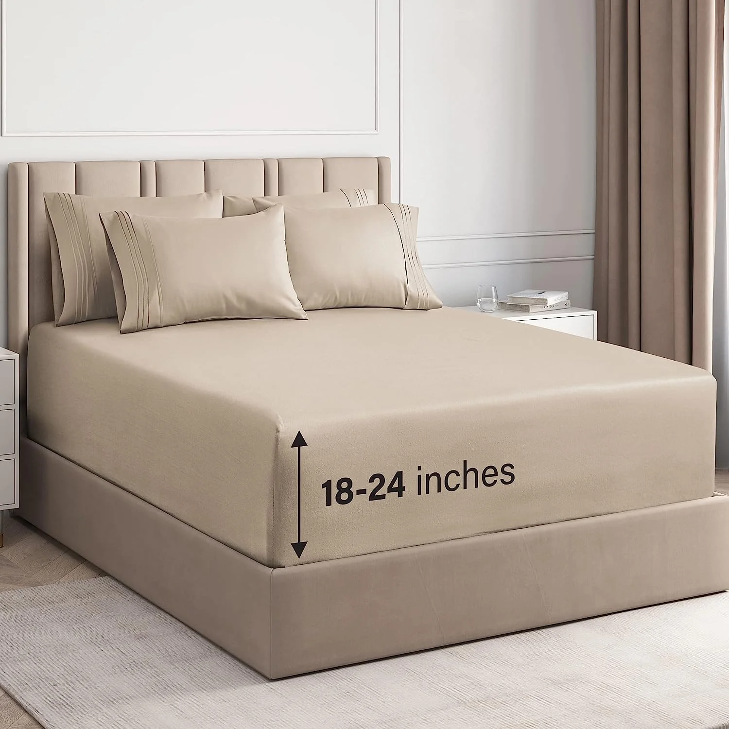 6 Piece Deep Pocket Sheet Set - Image 31