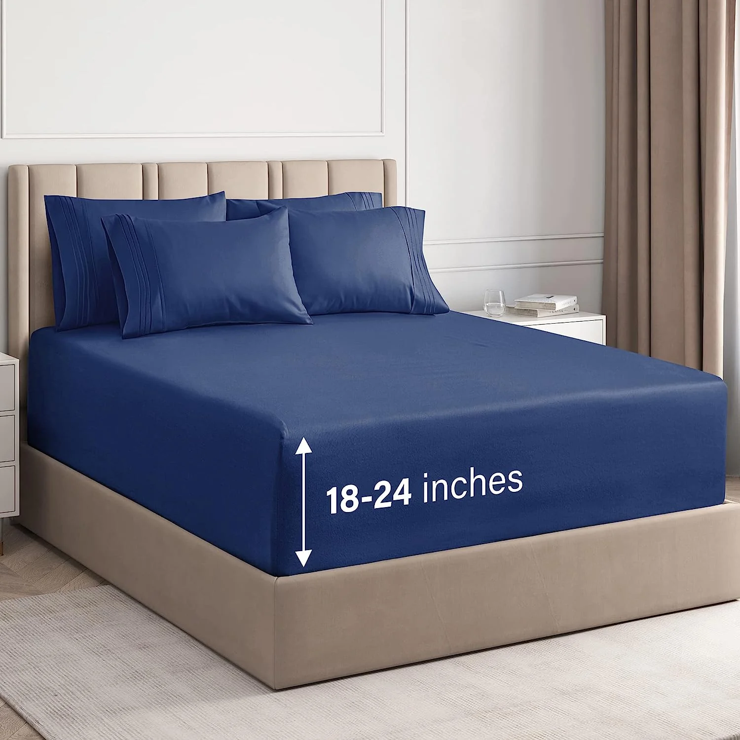 6 Piece Deep Pocket Sheet Set - Image 36