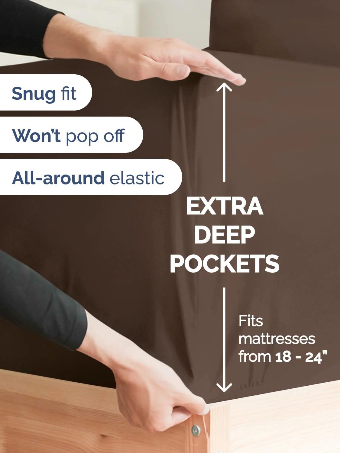 6 Piece Deep Pocket Sheet Set - Image 65