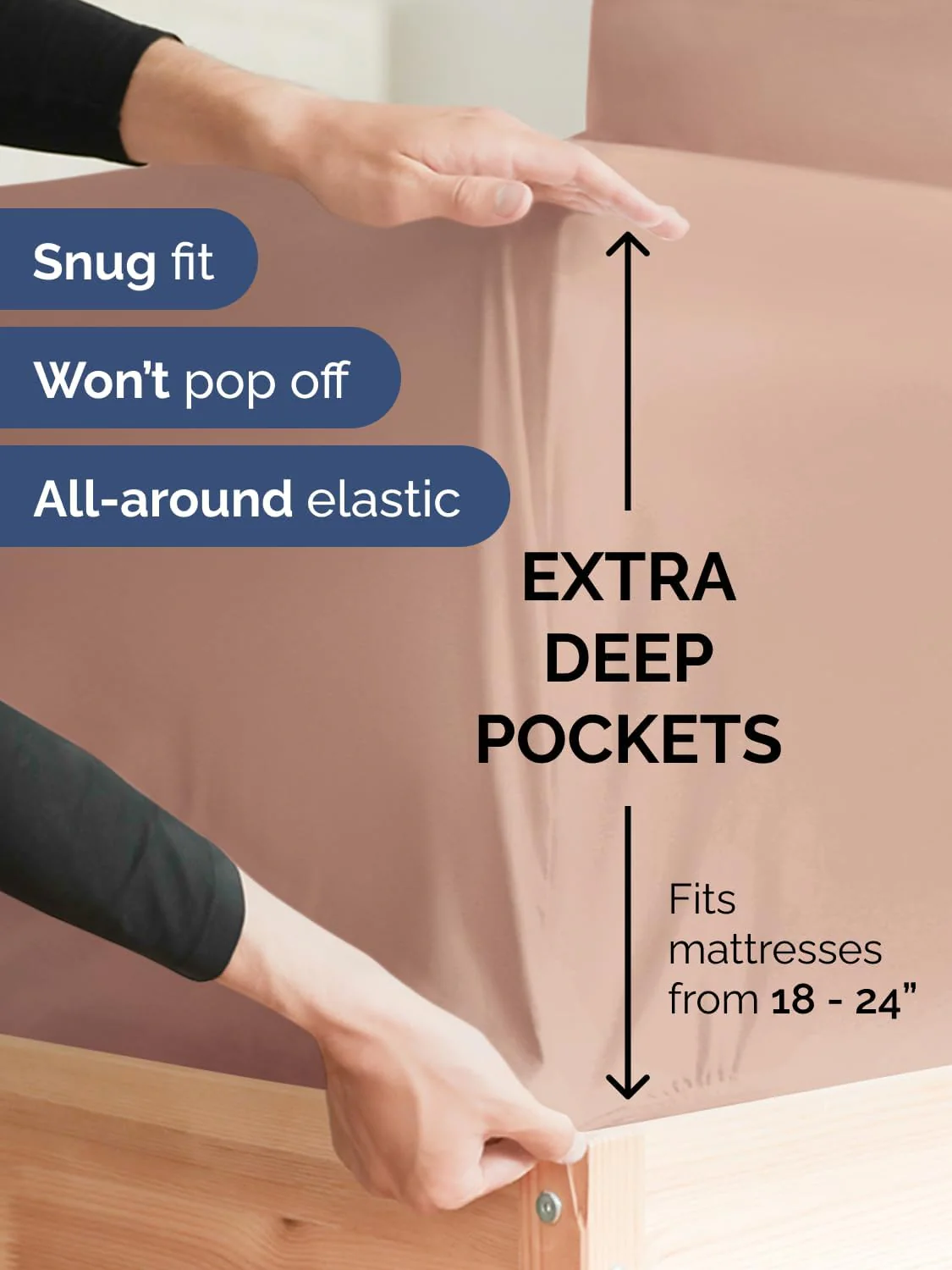 6 Piece Deep Pocket Sheet Set - Image 81
