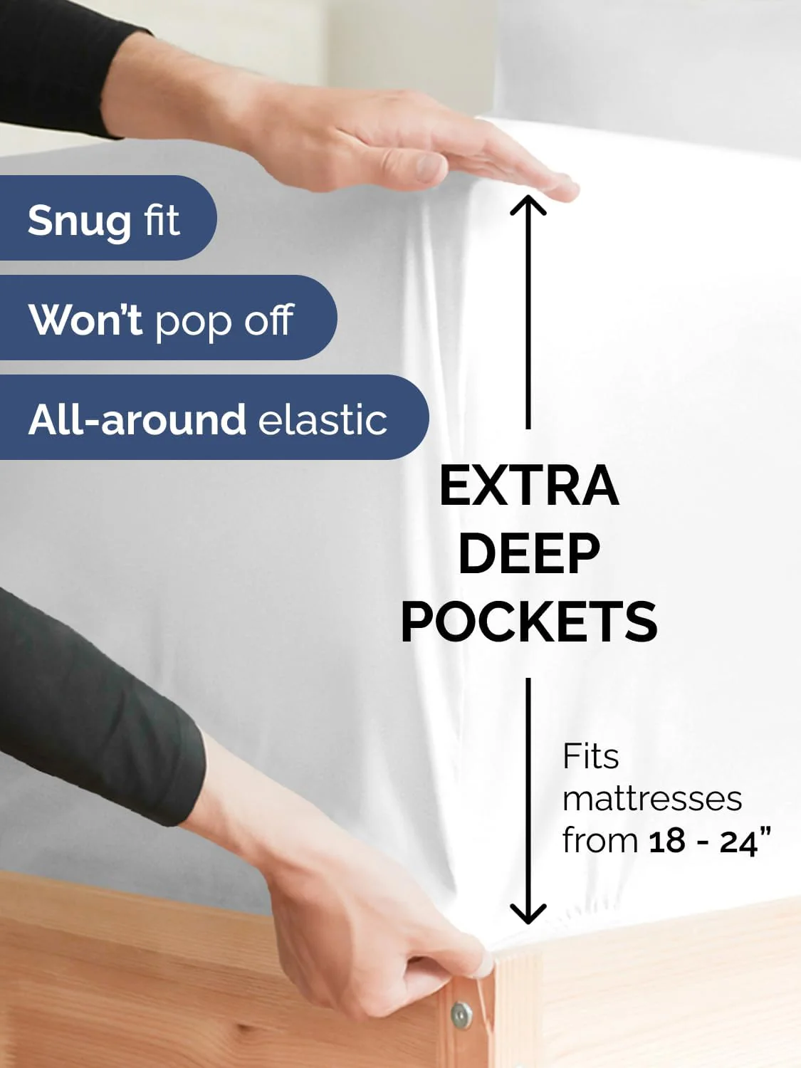 6 Piece Deep Pocket Sheet Set - Image 89