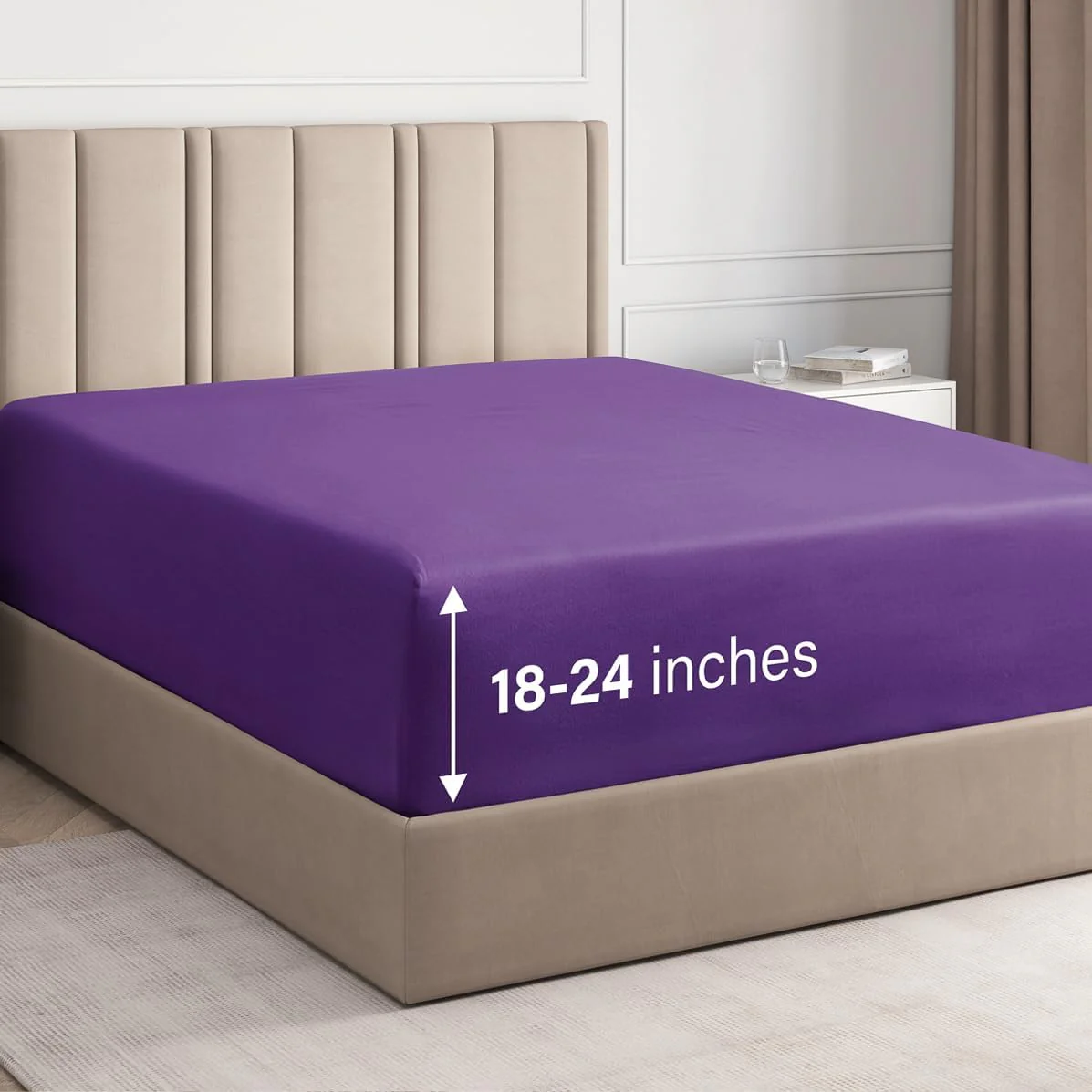 Deep Pocket Single Fitted Sheet - Image 56
