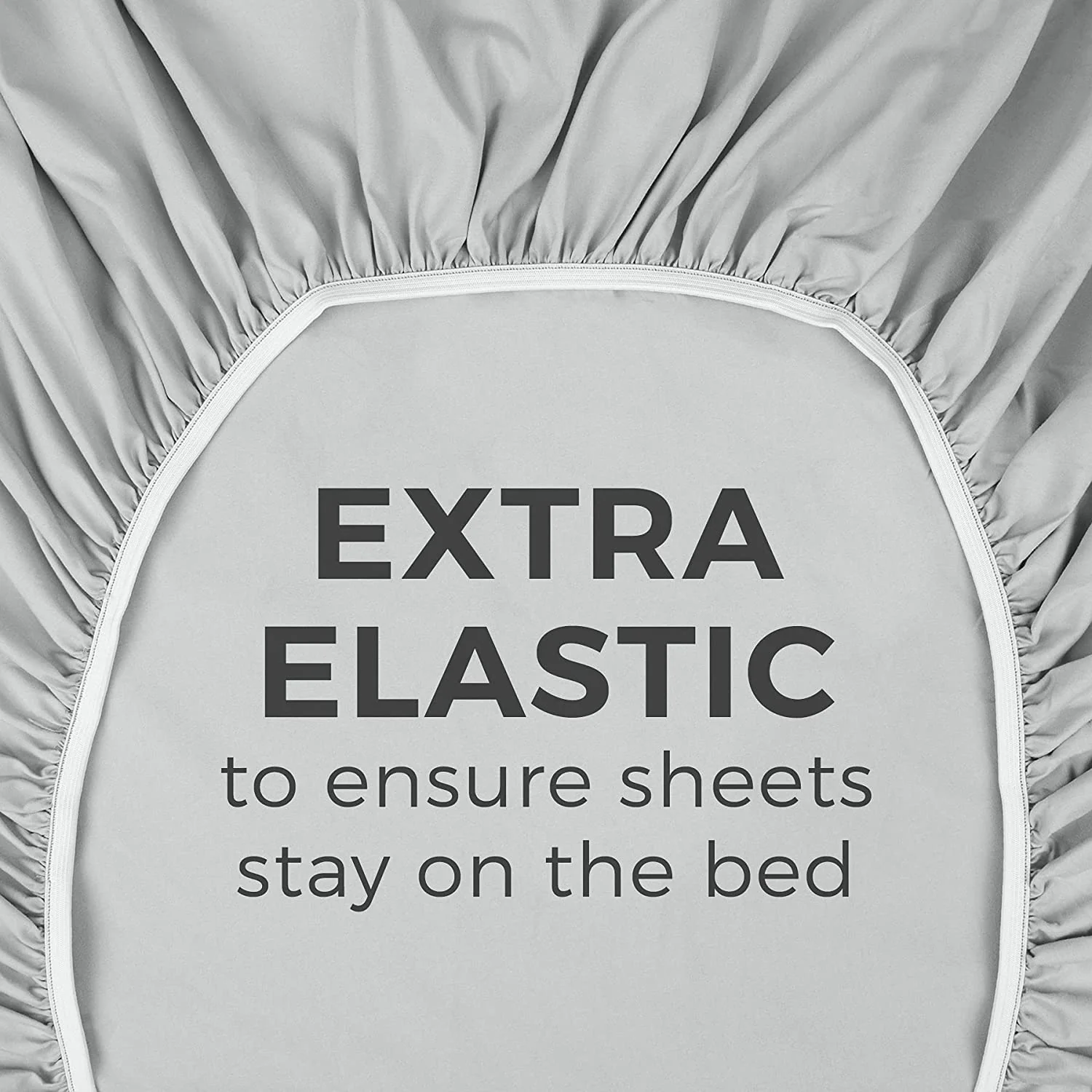 Cotton 400 Thread Count Standard Single Fitted Sheet - Image 15