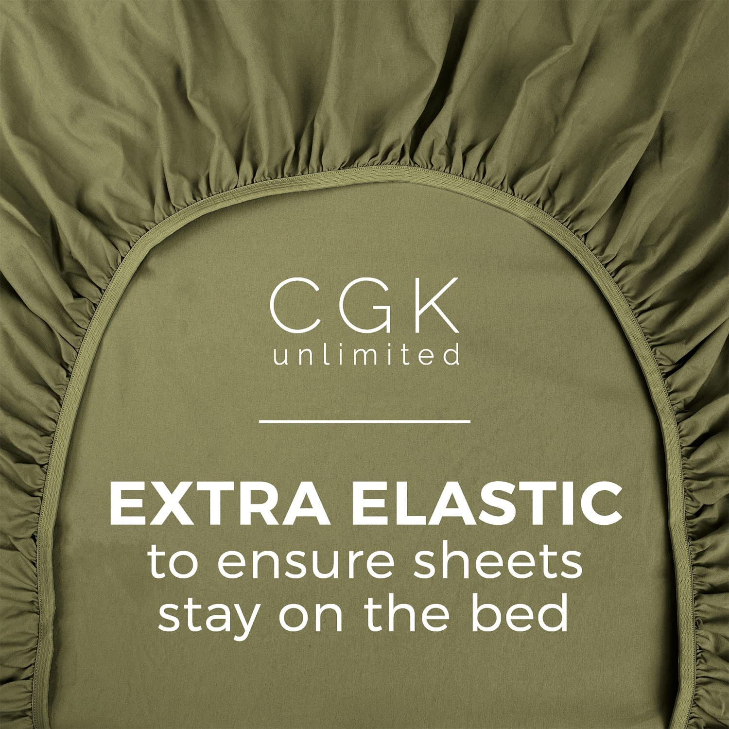 Cotton 400 Thread Count Standard Single Fitted Sheet - Image 40