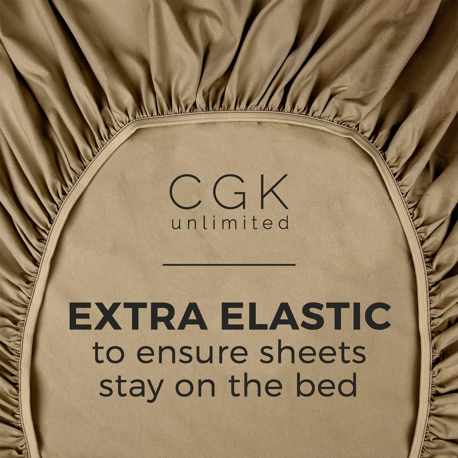 Cotton 400 Thread Count Standard Single Fitted Sheet - Image 45