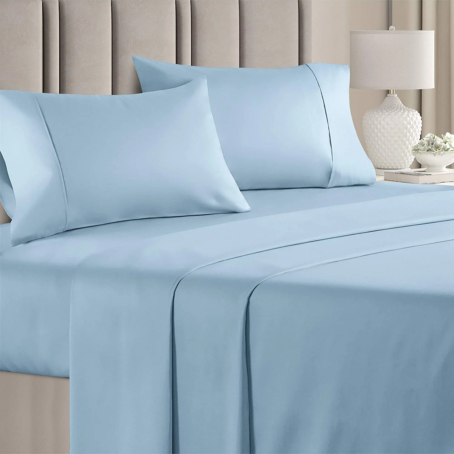 Cotton 400 Thread Count 4 Piece Sheet Set - Image 14