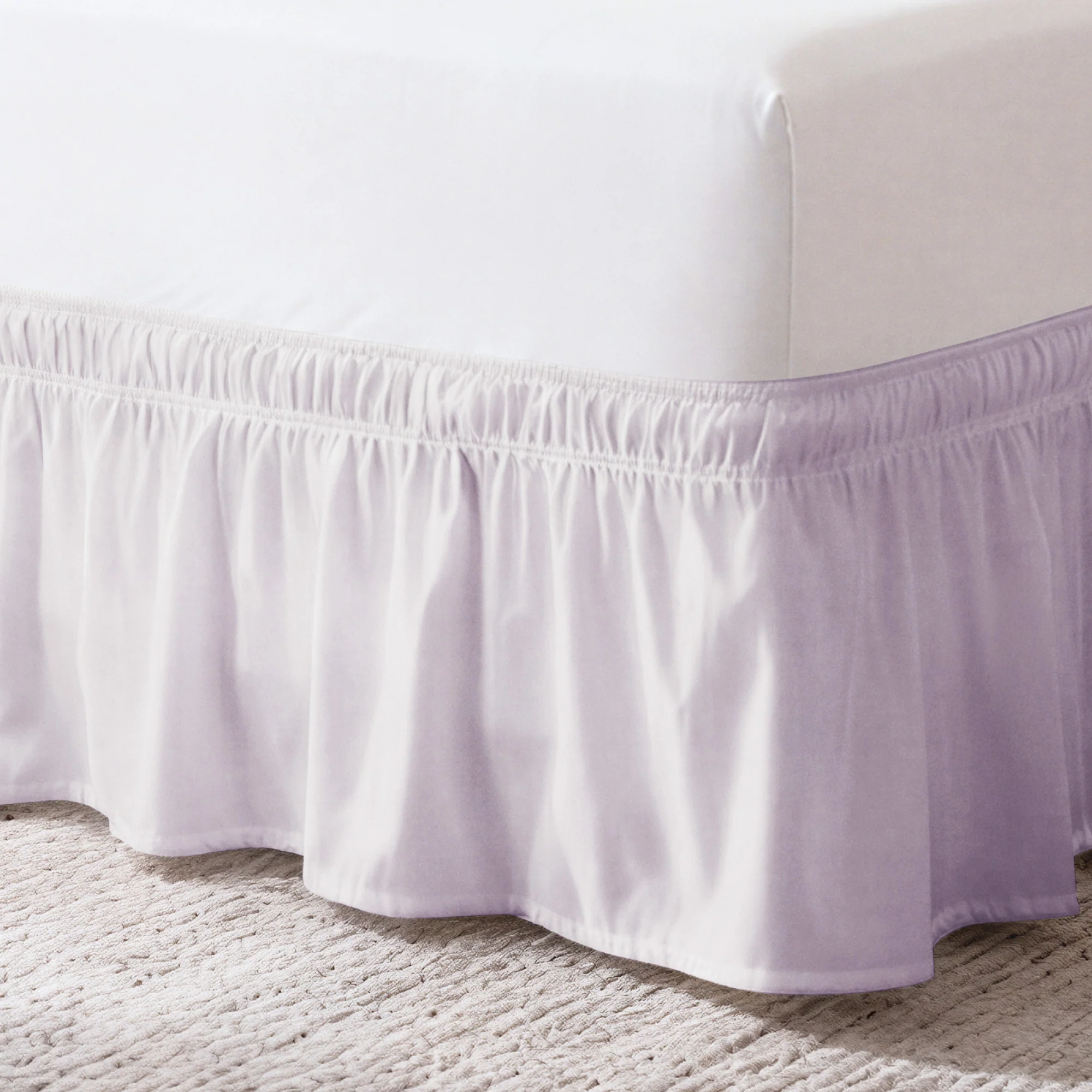 Ruffled Elastic Wrap Around Bedskirt - Image 54