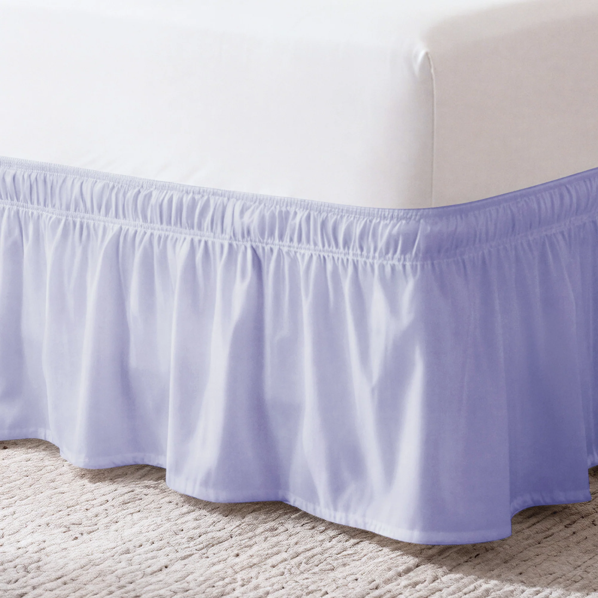 Ruffled Elastic Wrap Around Bedskirt - Image 44