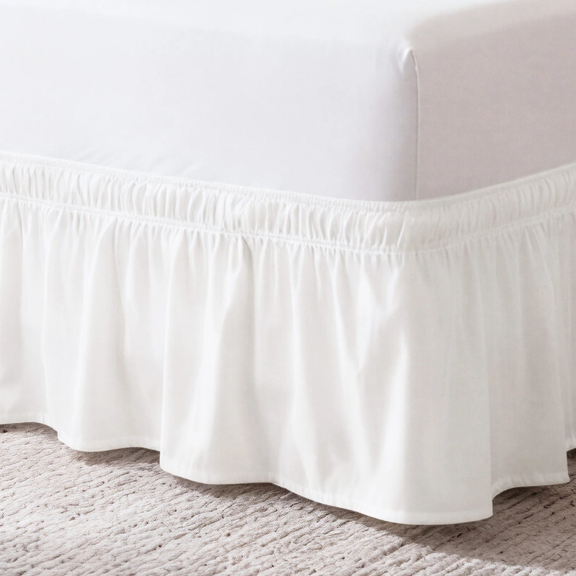 Ruffled Elastic Wrap Around Bedskirt - Image 17