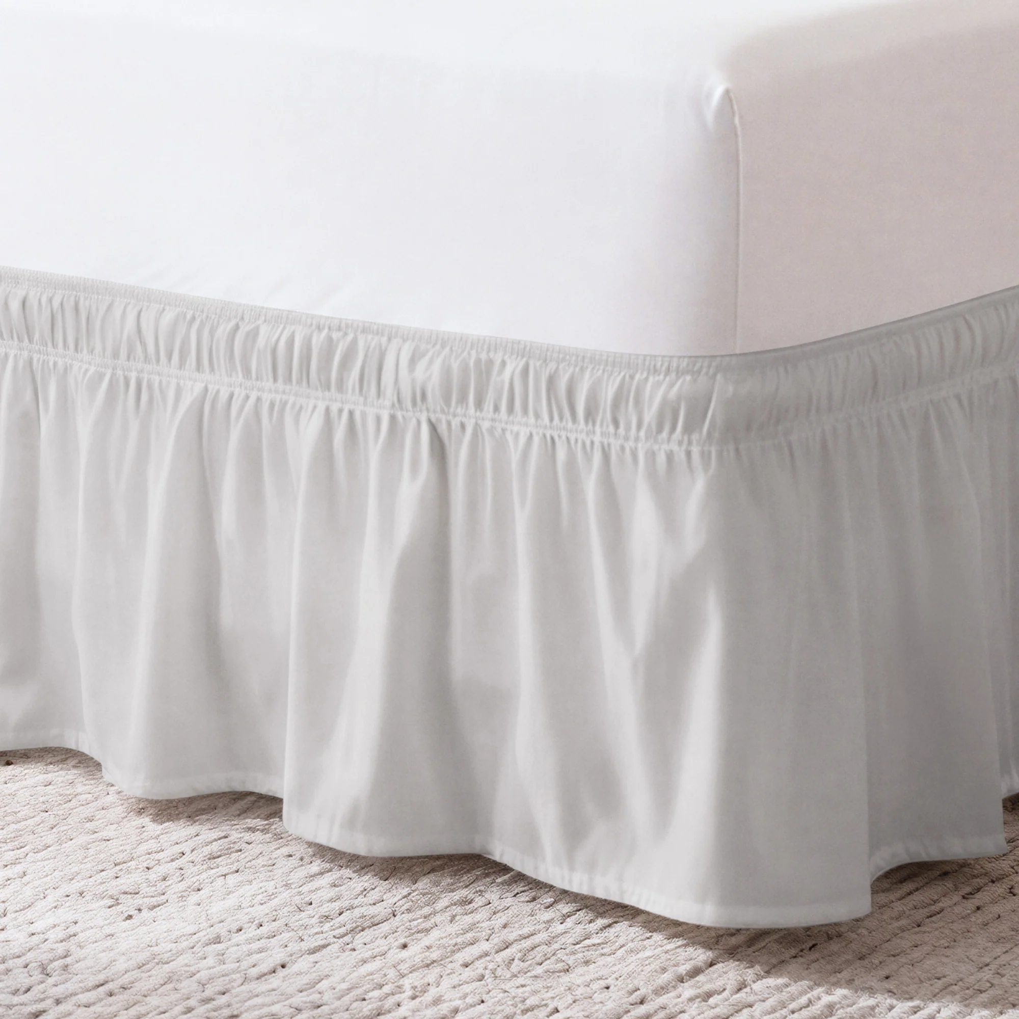 Ruffled Elastic Wrap Around Bedskirt - Image 132