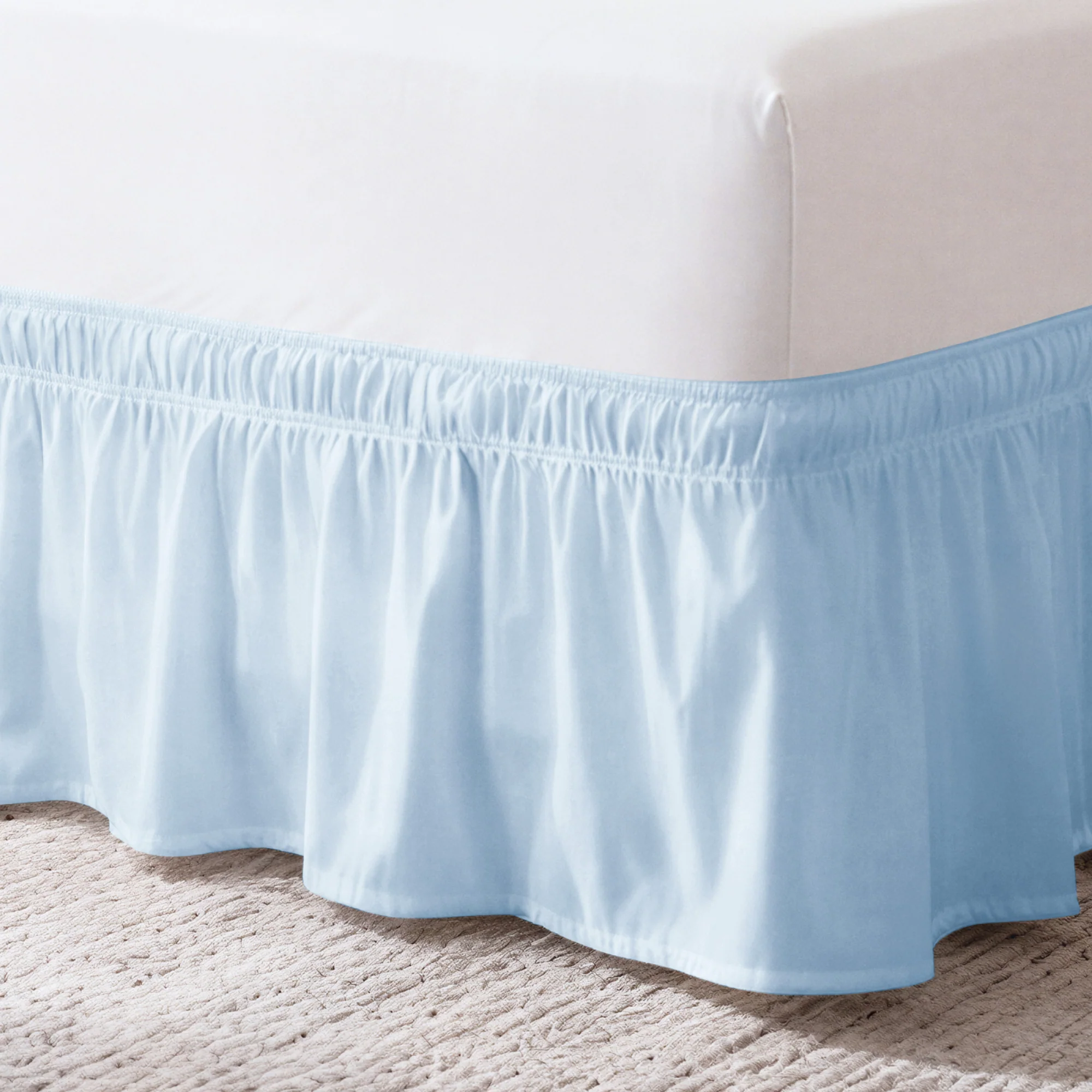 Ruffled Elastic Wrap Around Bedskirt - Image 107