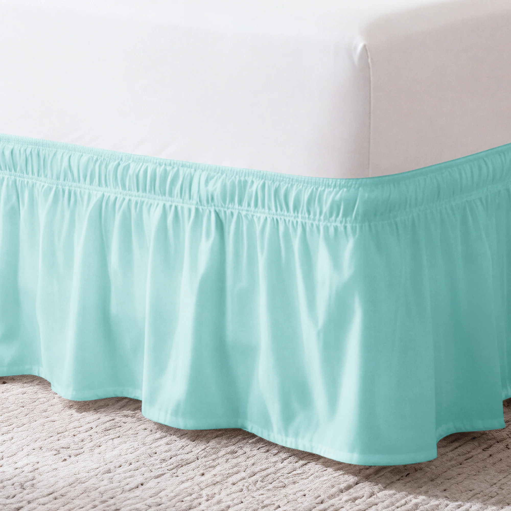 Ruffled Elastic Wrap Around Bedskirt - Image 88
