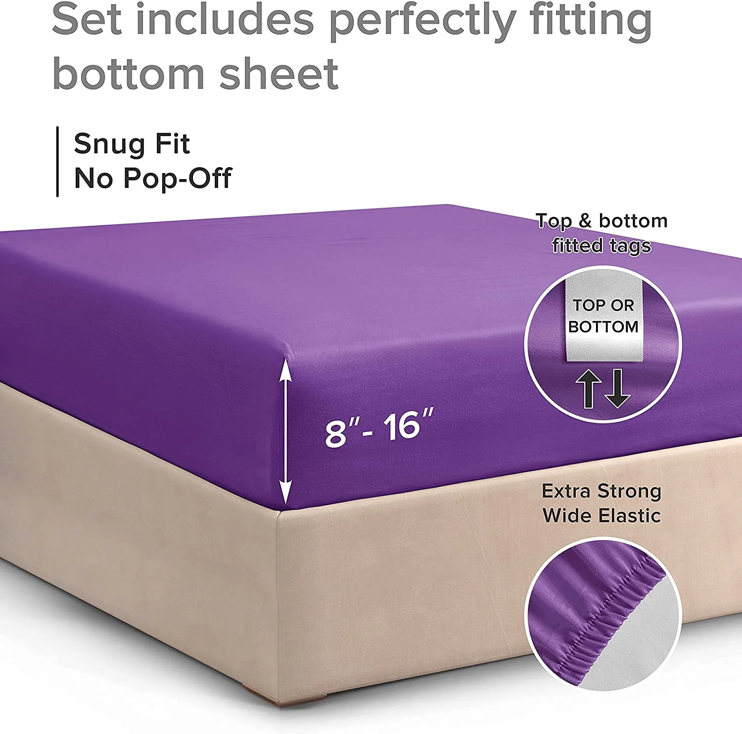 Standard Single Fitted Sheet - Image 57